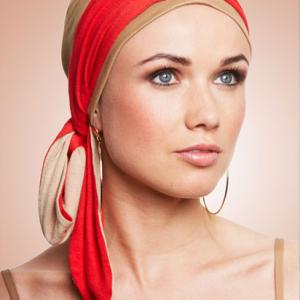 Bandeaureversible Corail